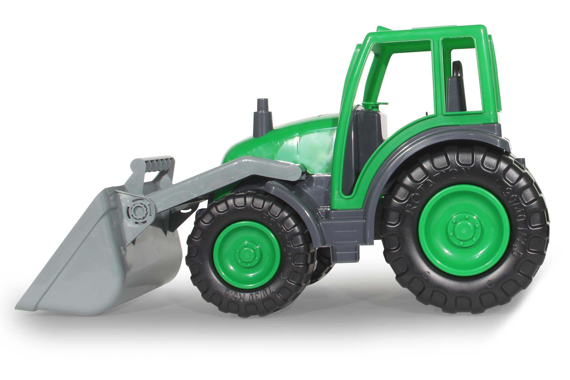 JAMARA Traktor Power Loader XL mit Frontlader Spielzeugfahrzeug Grün