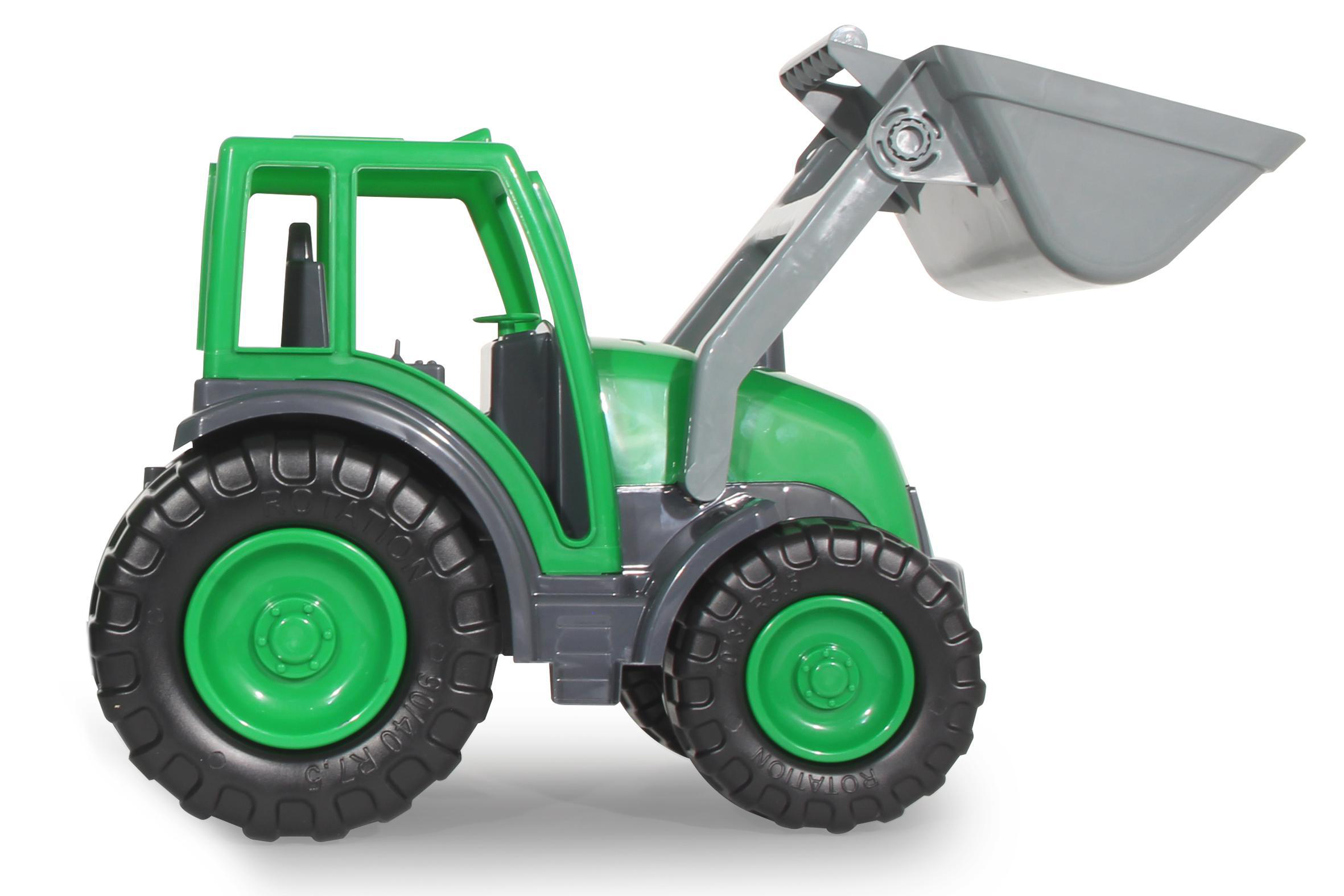 JAMARA Traktor Power Loader XL mit Frontlader Spielzeugfahrzeug Grün