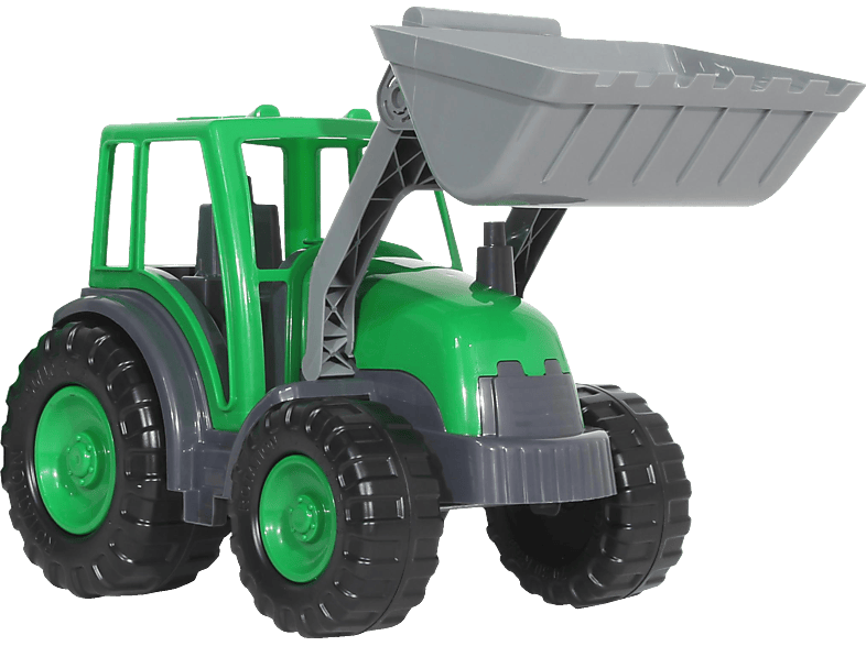 JAMARA Traktor Power Loader XL mit Frontlader Spielzeugfahrzeug Grün | Gartenspielzeug