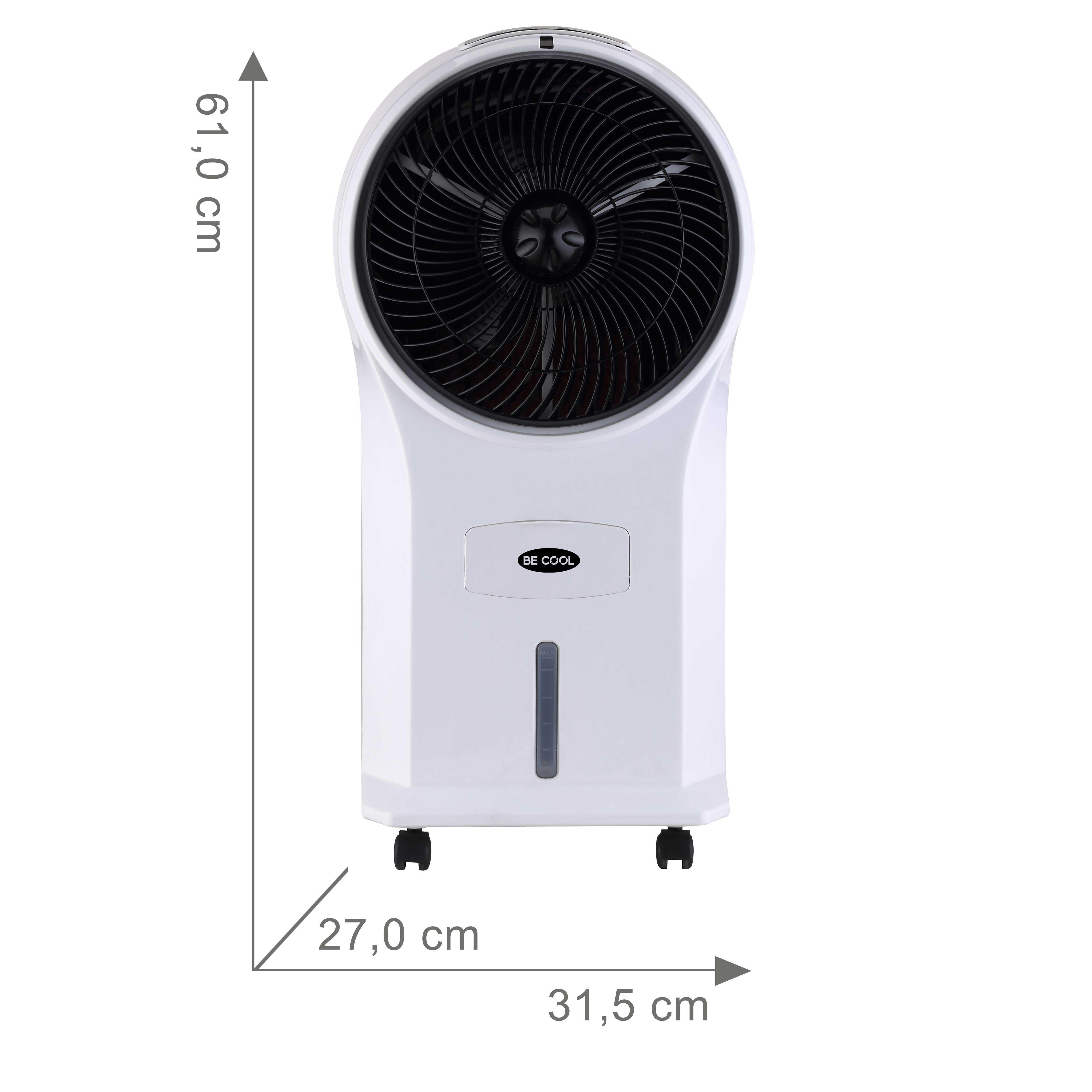 (45 BC5AC2101F Weiß/Schwarz Watt) Luftkühler SHE
