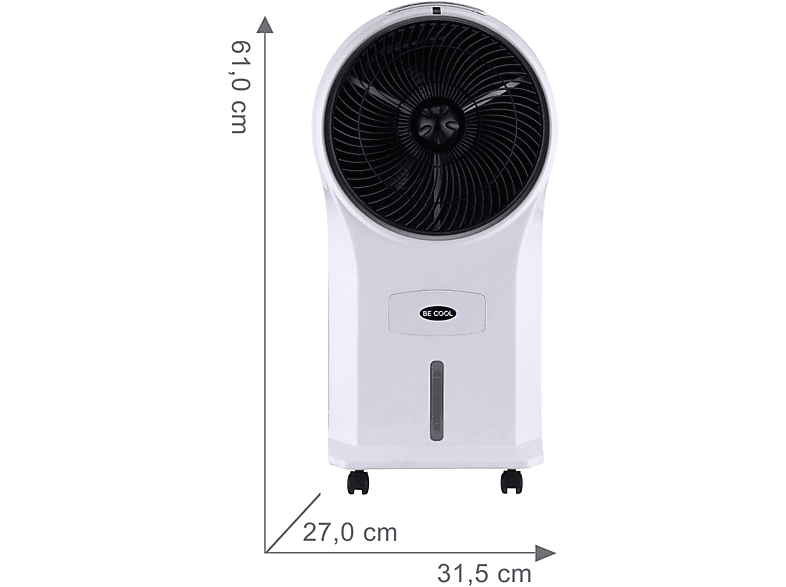 Thumbnail - SHE BC5AC2101F Luftkühler Weiß/Schwarz (45 Watt)