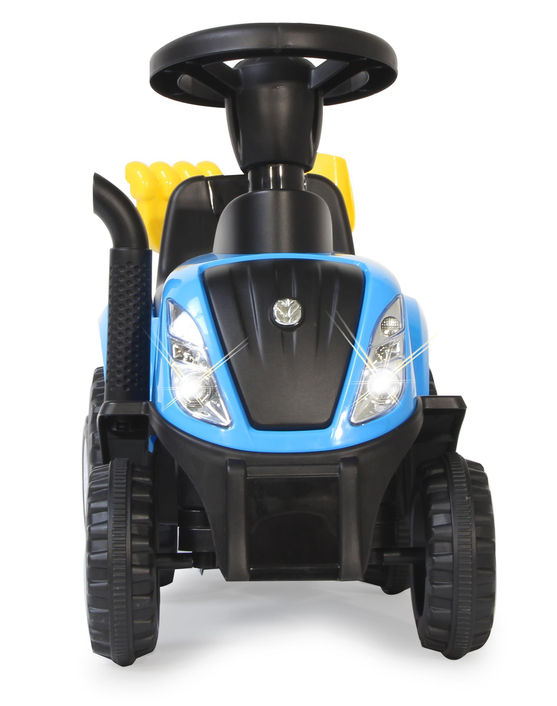 JAMARA Rutscher New Holland T7 Traktor Blau Kinderfahrzeug Blau
