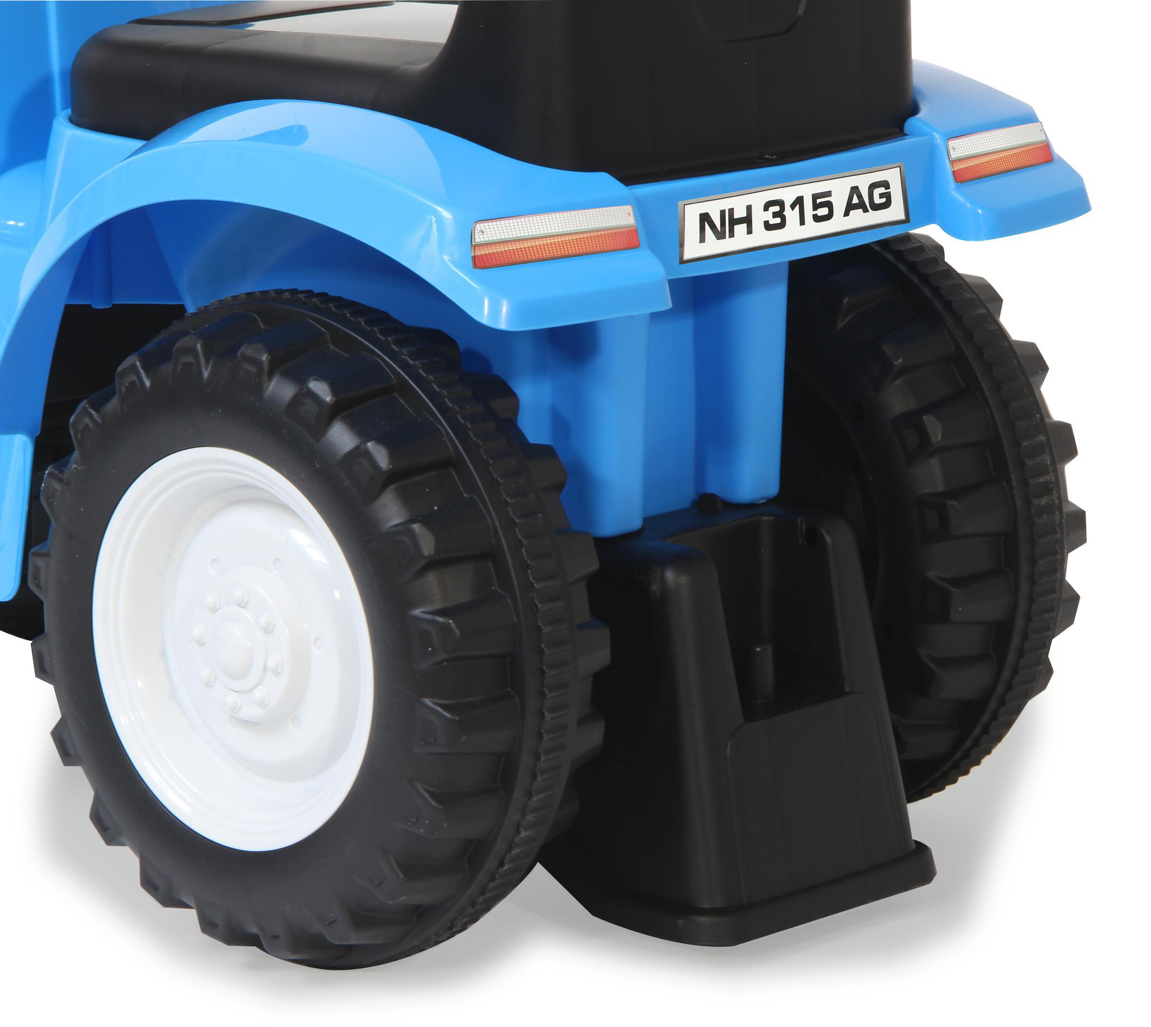 Kinderfahrzeug T7 Traktor Rutscher Blau Blau New Holland JAMARA