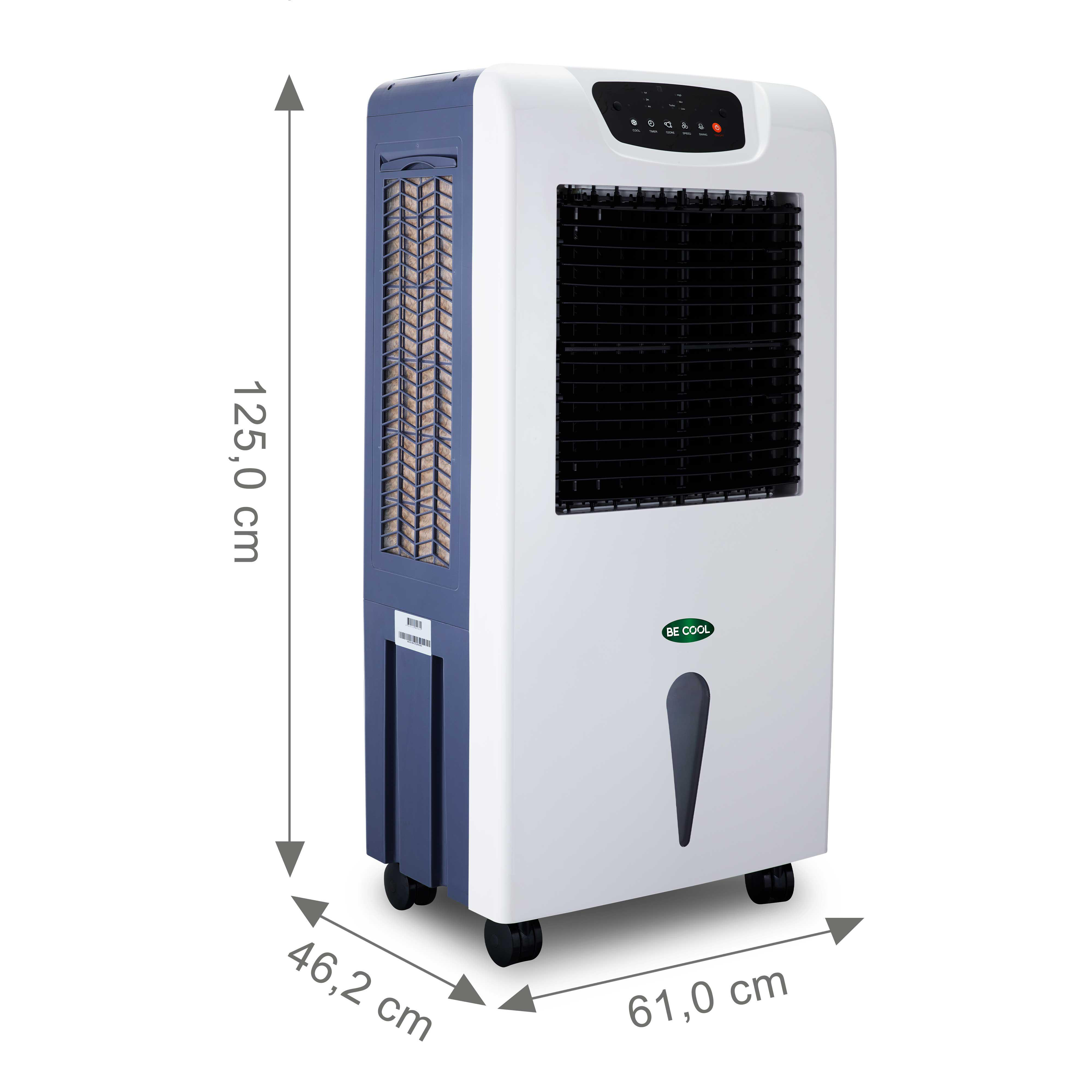 (205 BC63AC2101F Watt) Luftkühler Weiß/Grau SHE