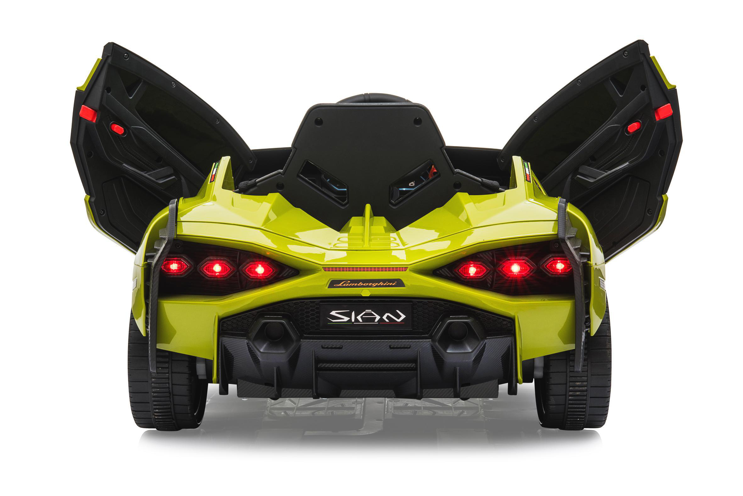 JAMARA Ride-on Lamborghini Sián FKP 37 grün 12V Ride-On Kinderfahrzeug, Grün