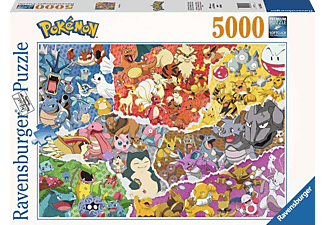 RAVENSBURGER Pokémon Allstars (5000) - Puzzle (Multicolore)
