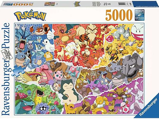 RAVENSBURGER Pokémon Allstars (5000) - Puzzle (Mehrfarbig)
