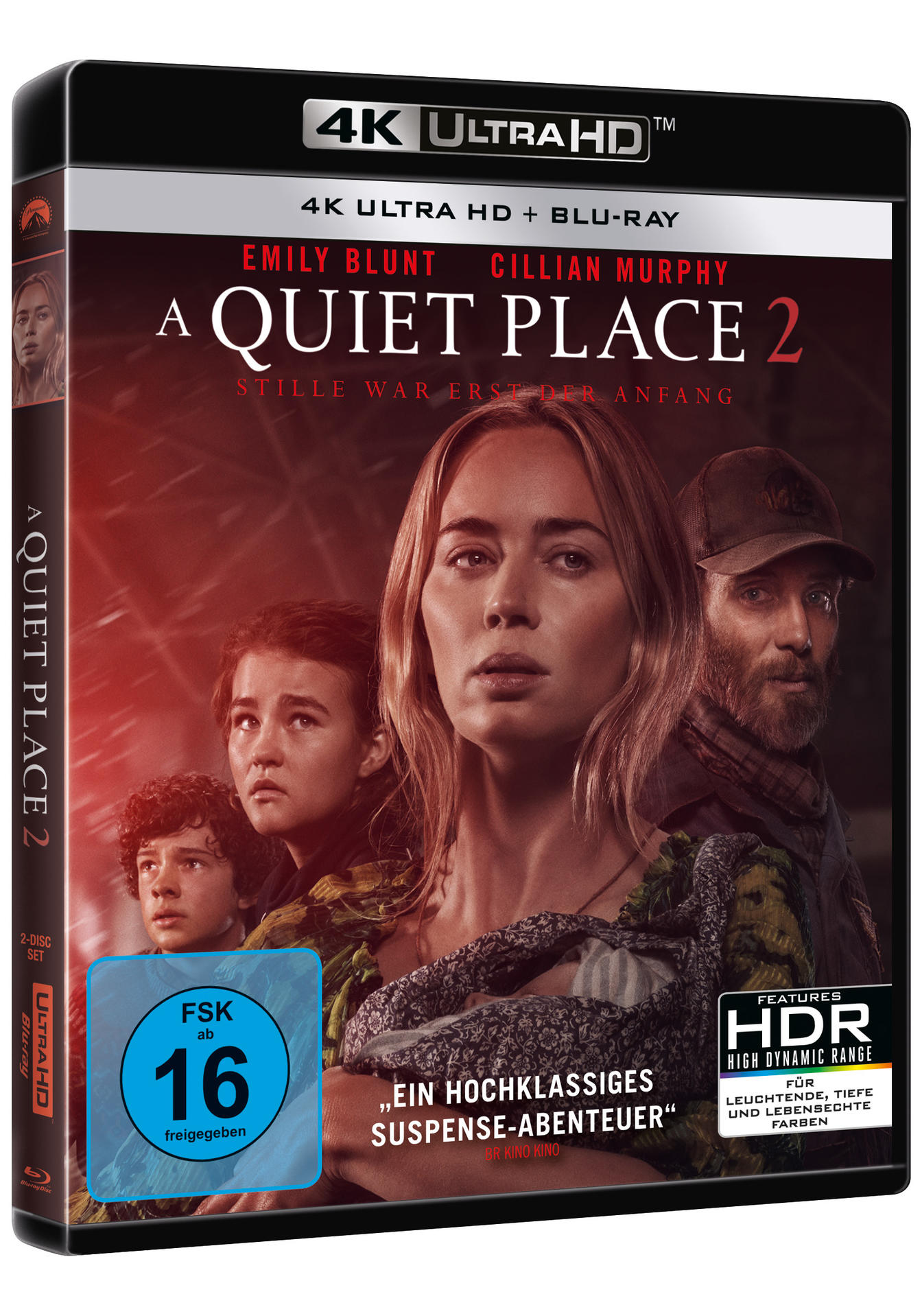 Filmcover von A Quiet Place 2 mit Emily Blunt und Cillian Murphy.