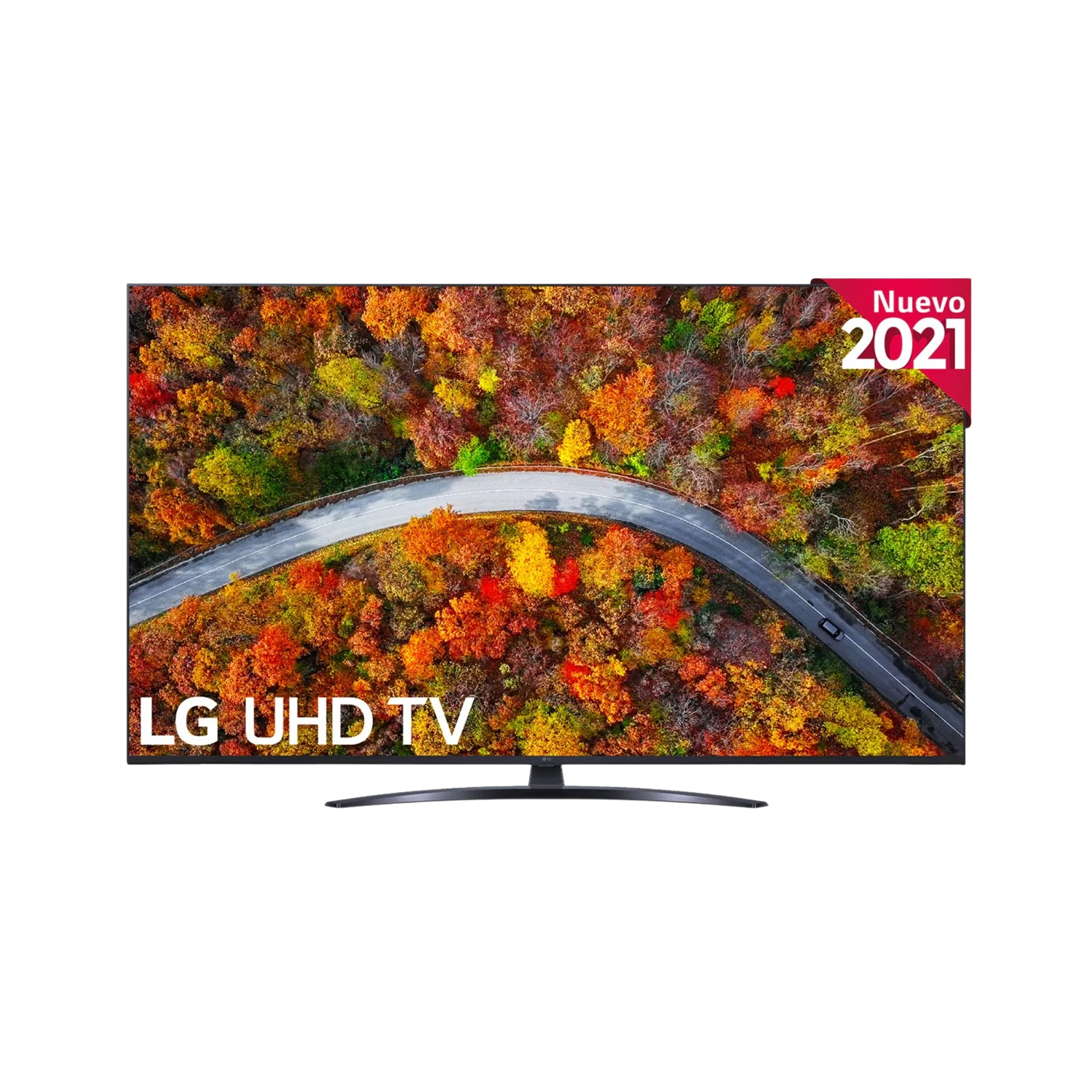 TV LED 50" - LG 50UP81006LR, UHD 4K, 4K Quad Core, Smart TV, HDR, Wi-Fi, Azul Ceniza y Negro Claro