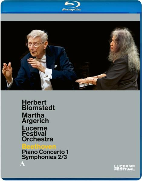 Argerich/Blomstedt/Lucerne Festival Orchestra - Klavierkonzert 2 - (Blu-ray) C-Dur/Sinfonie 3 1 And