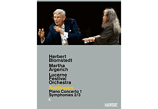 Argerich/Blomstedt/Lucerne Festival Orchestra - BEETHOVEN: PIANO CONCERTO NO. 1 - SYMPHONY NO. 2 &  - (DVD)