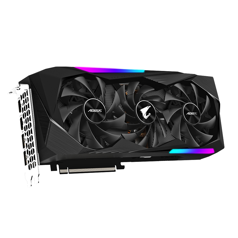 GIGABYTE AORUS Radeon™ RX 6800 MASTER 16G (GV-R68AORUS M-16GD) (AMD, Grafikkarte)