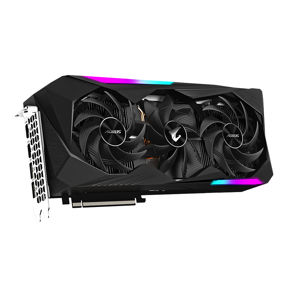 GIGABYTE AORUS Radeon™ RX 6800 XT MASTER 16G (GV-R68XTAORUS M-16GD) (AMD, Grafikkarte)