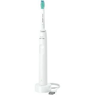 PHILIPS 2100 Series HX3651/13 - Brosse à dents électrique sonique (Blanc)
