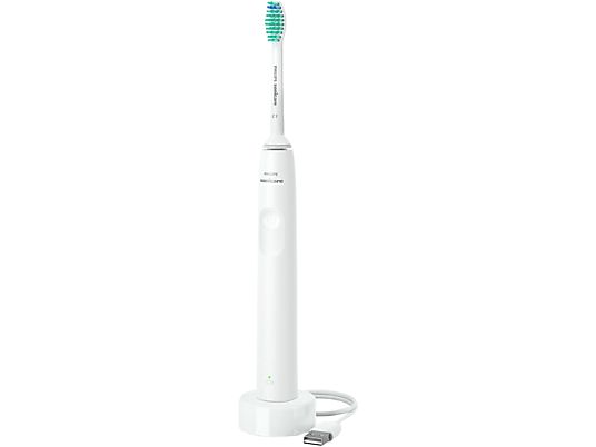 PHILIPS 2100 Series HX3651/13 - Brosse à dents électrique sonique (Blanc)