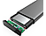 HAMA 200012 USB-C - Powerbank (Schwarz/Grau)