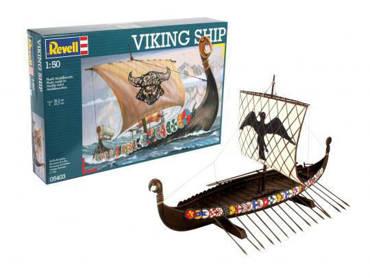 REVELL Viking Ship Modellbausatz, Mehrfarbig