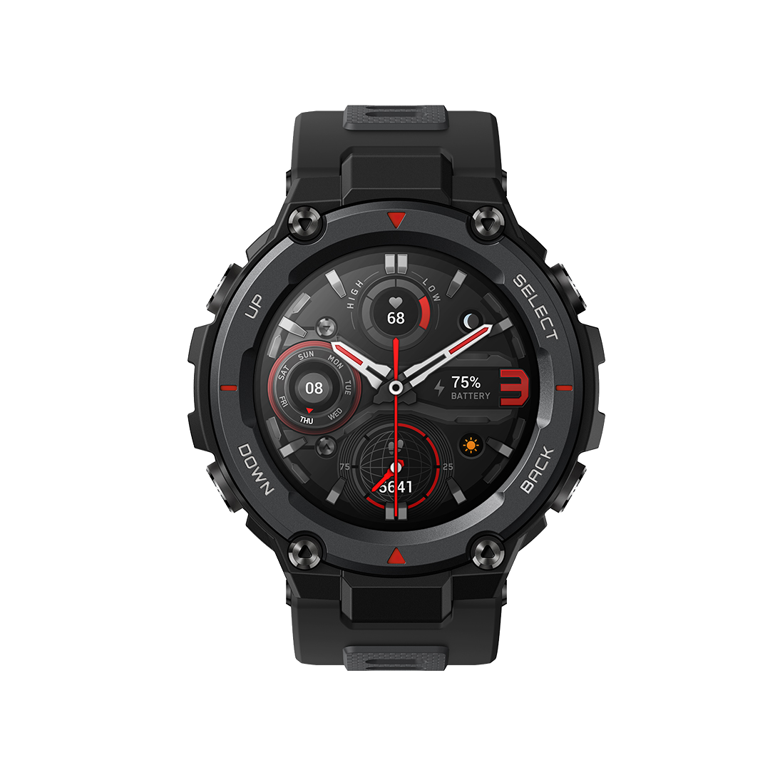 AMAZFIT T-Rex Pro Akıllı Saat Meteorit Siyah