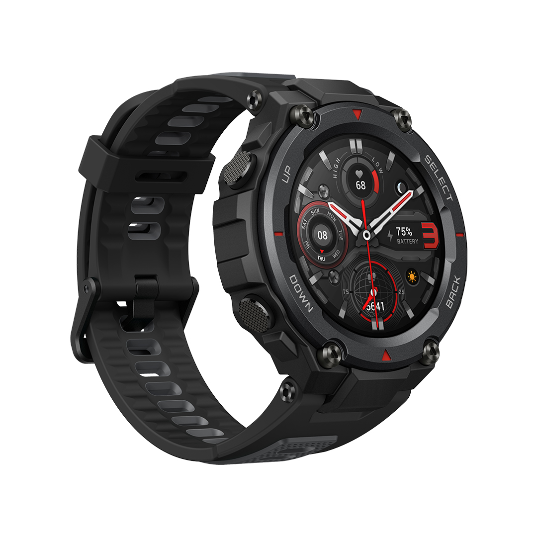 AMAZFIT T-Rex Pro Akıllı Saat Meteorit Siyah