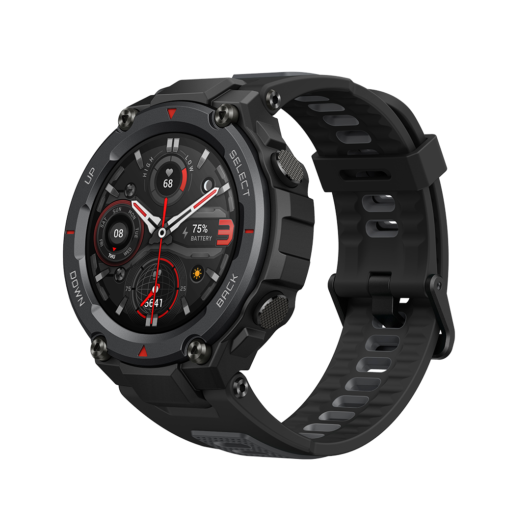 AMAZFIT T-Rex Pro Akıllı Saat Meteorit Siyah