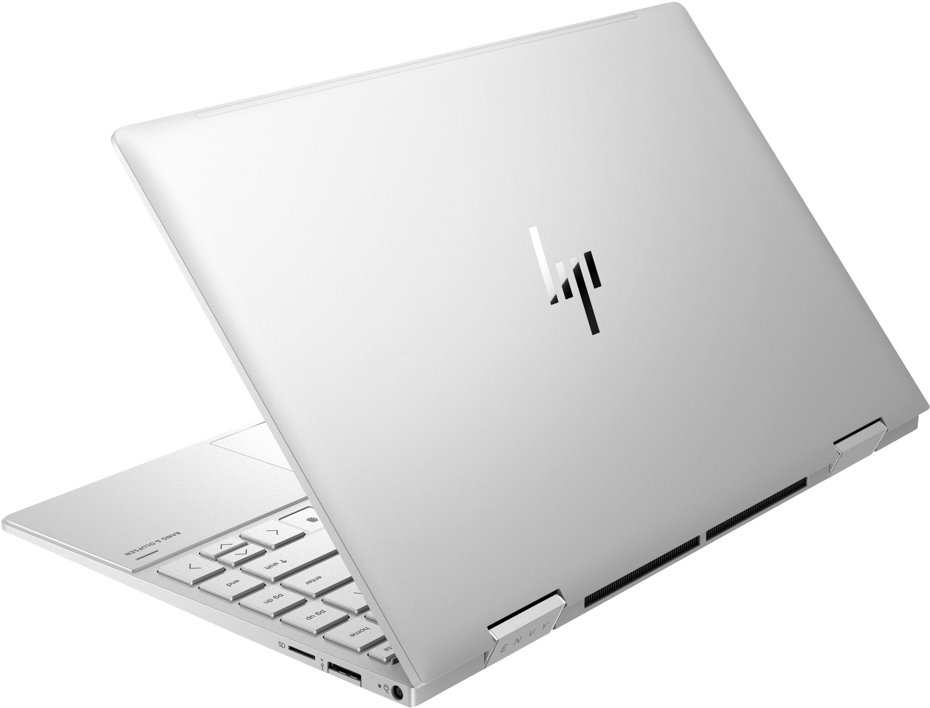 HP ENVY x360, EVO, Convertible mit 13,3 Zoll OLED Touchdisplay, Intel® Core™ i7 Prozessor, 16 GB RAM, 1 TB SSD, Intel Iris Xe Grafik, Silber