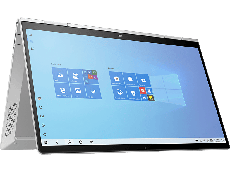 HP ENVY x360, EVO, Convertible mit 13,3 Zoll OLED Touchdisplay, Intel® Core™ i7 Prozessor, 16 GB RAM, 1 TB SSD, Intel Iris Xe Grafik, Silber | 2in1 Convertibles