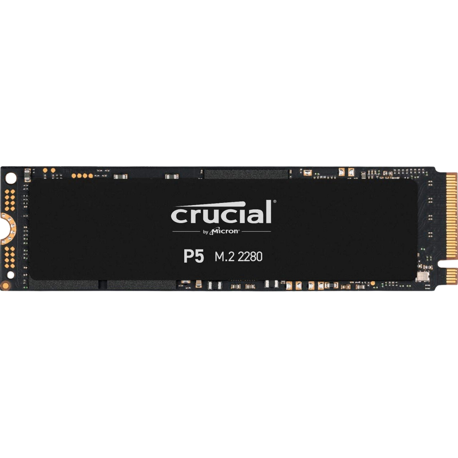Disco Duro Ssd 500 gb crucial ct500p5ssd8 p5 pcie nvme gen 3 3400 mbs lectura 3000 3d m.2 2280ss 500gb