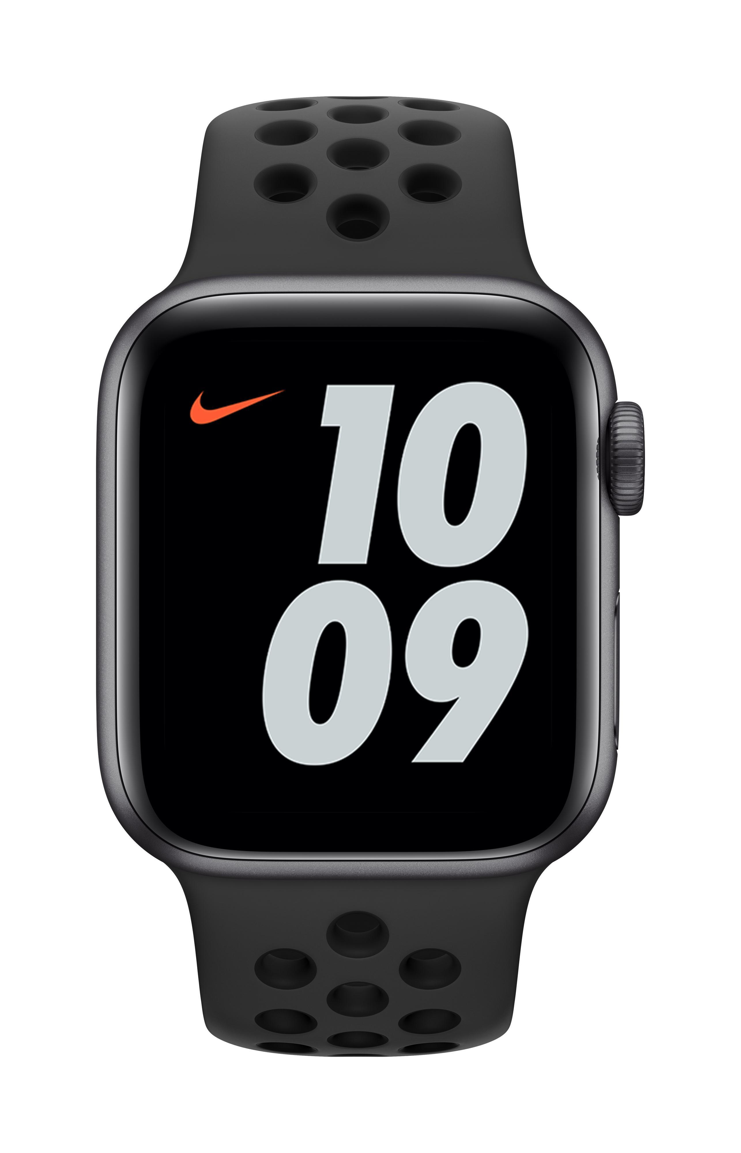 APPLE MX8C2ZM/A 40 mm Nike Sportarmband , Ersatzarmband, Anthrazit/Schwarz