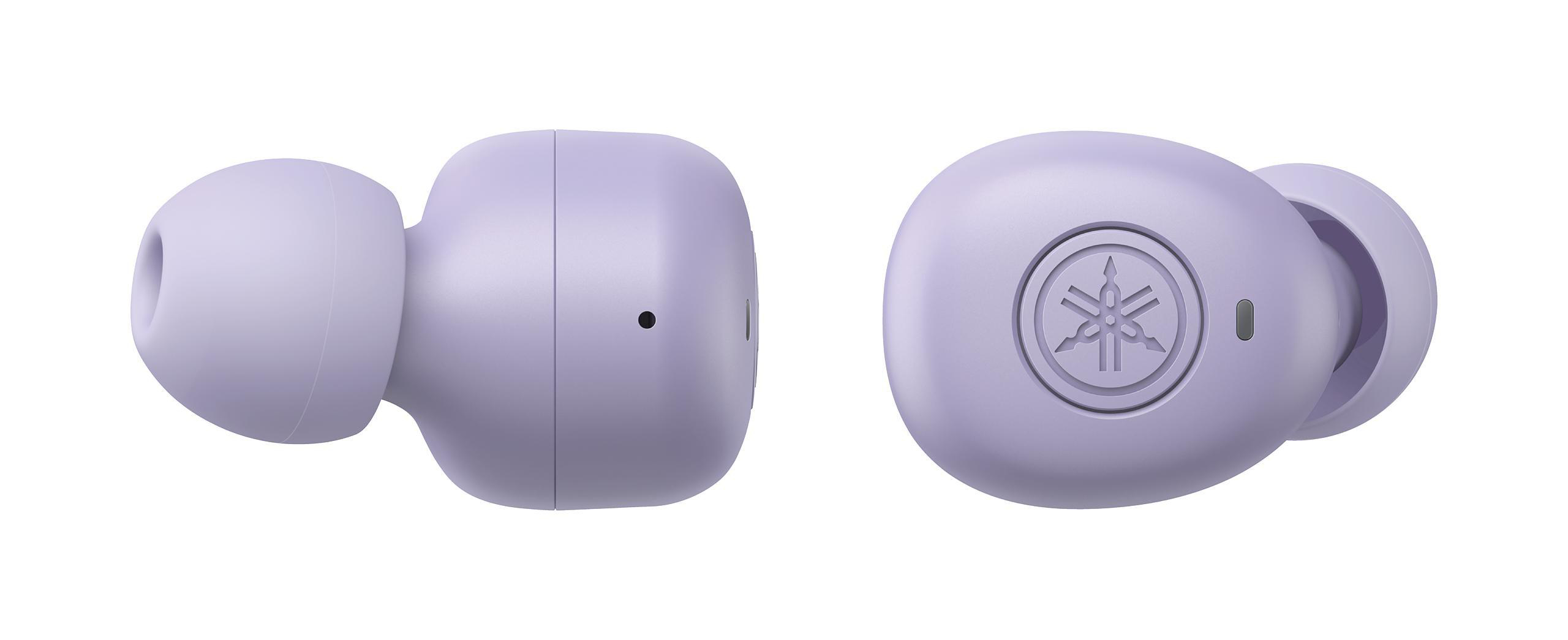 YAMAHA TW-E3B, In-ear Kopfhörer Bluetooth Lila