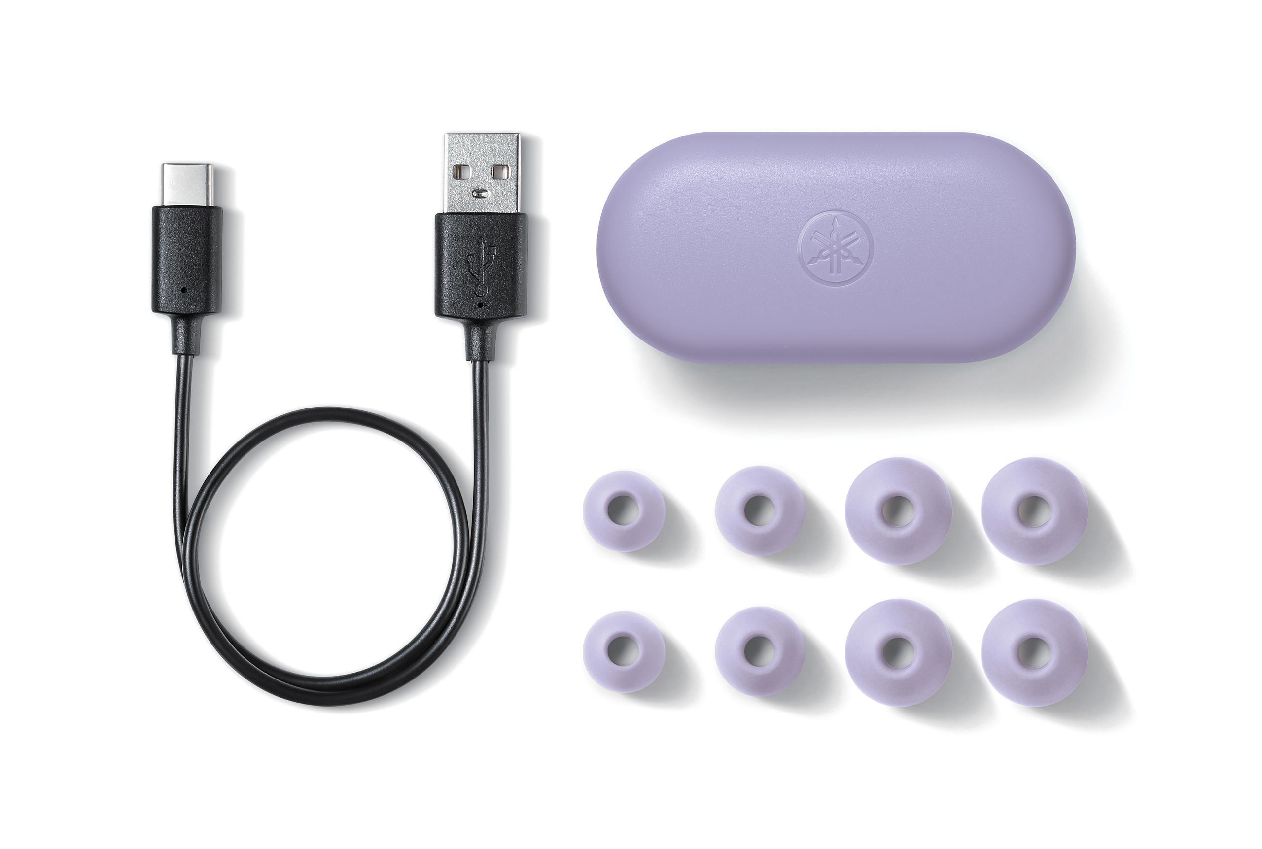YAMAHA TW-E3B, In-ear Kopfhörer Bluetooth Lila