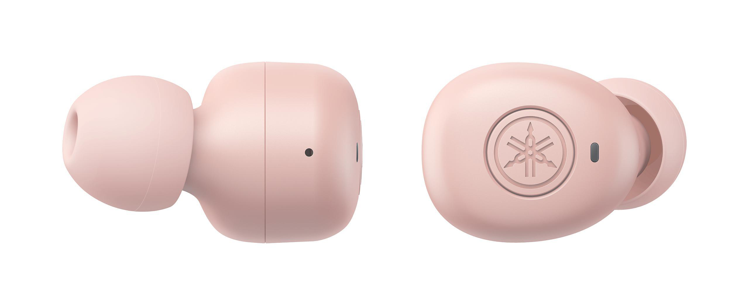 YAMAHA TW-E3B, In-ear Kopfhörer Bluetooth Pink