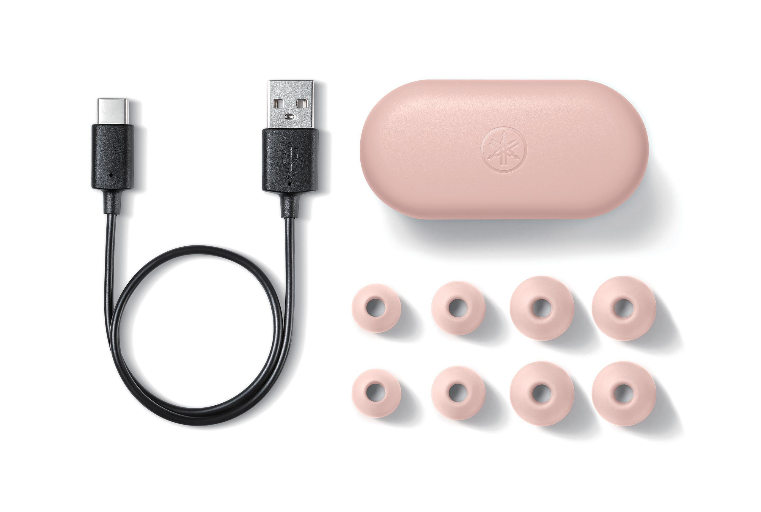 YAMAHA TW-E3B, In-ear Kopfhörer Bluetooth Pink