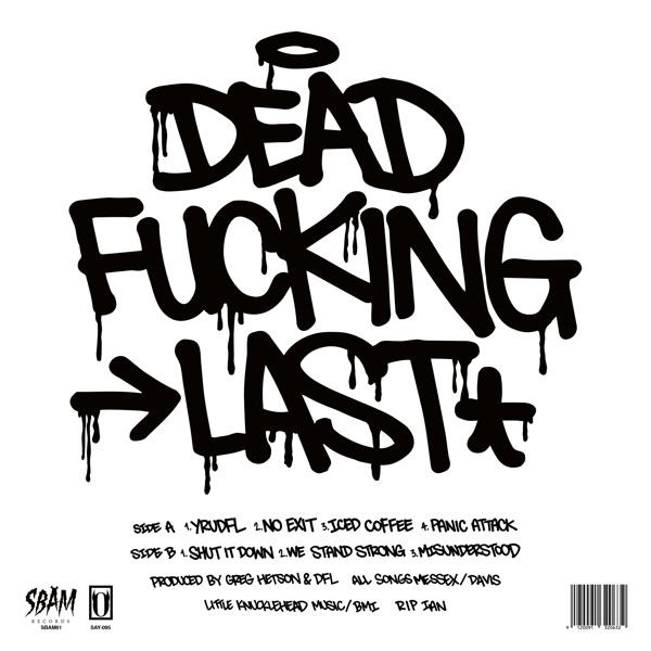 Dfl (dead Fucking Last) YRUDFL - - (Vinyl)