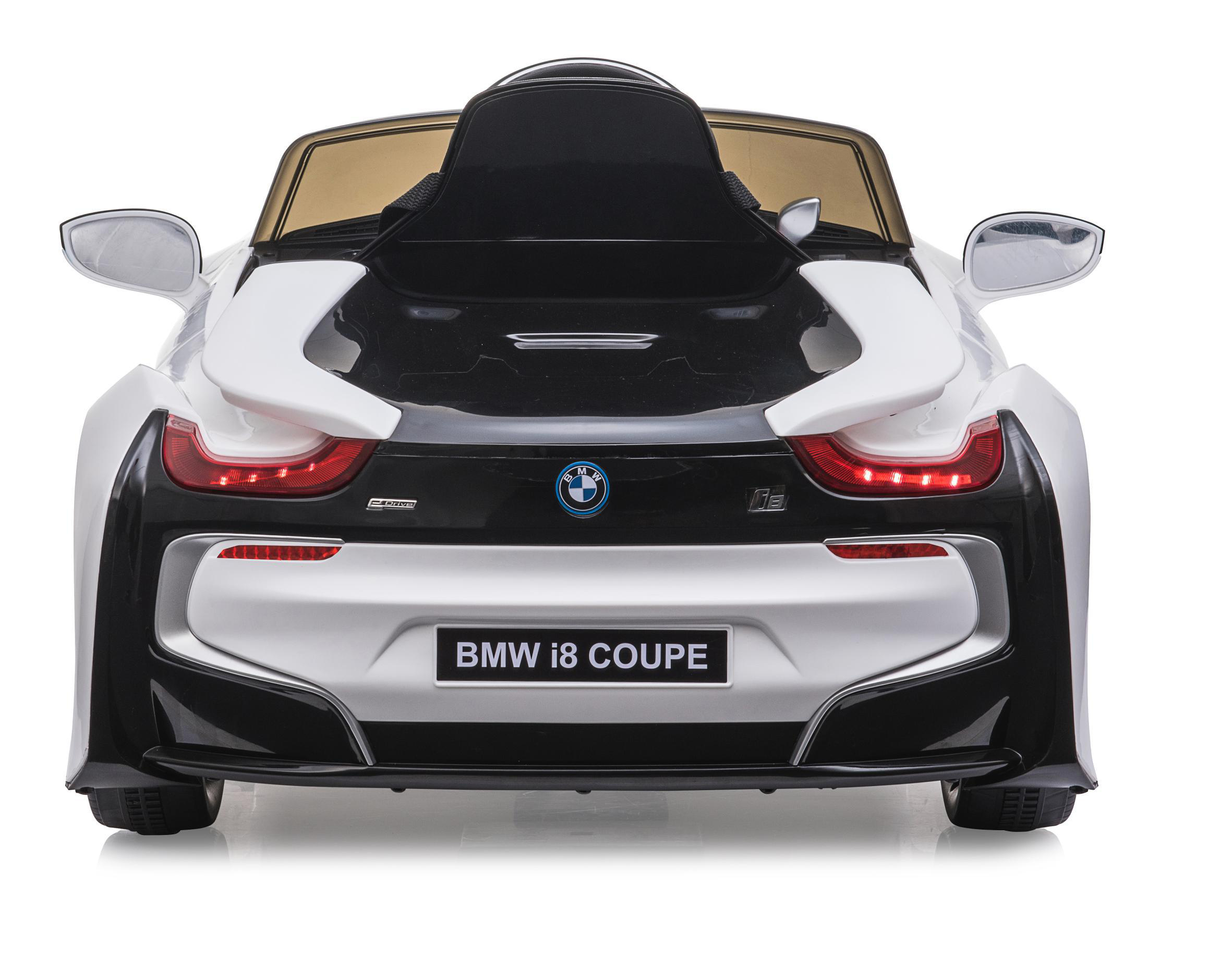 JAMARA Ride-on BMW I8 Coupe weiß 12V 2,4GHz Ride-On Kinderfahrzeug, Weiss