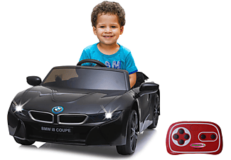 JAMARA Ride-on BMW I8 Coupe schwarz 12V 2,4GHz Ride-On Kinderfahrzeug, Schwarz