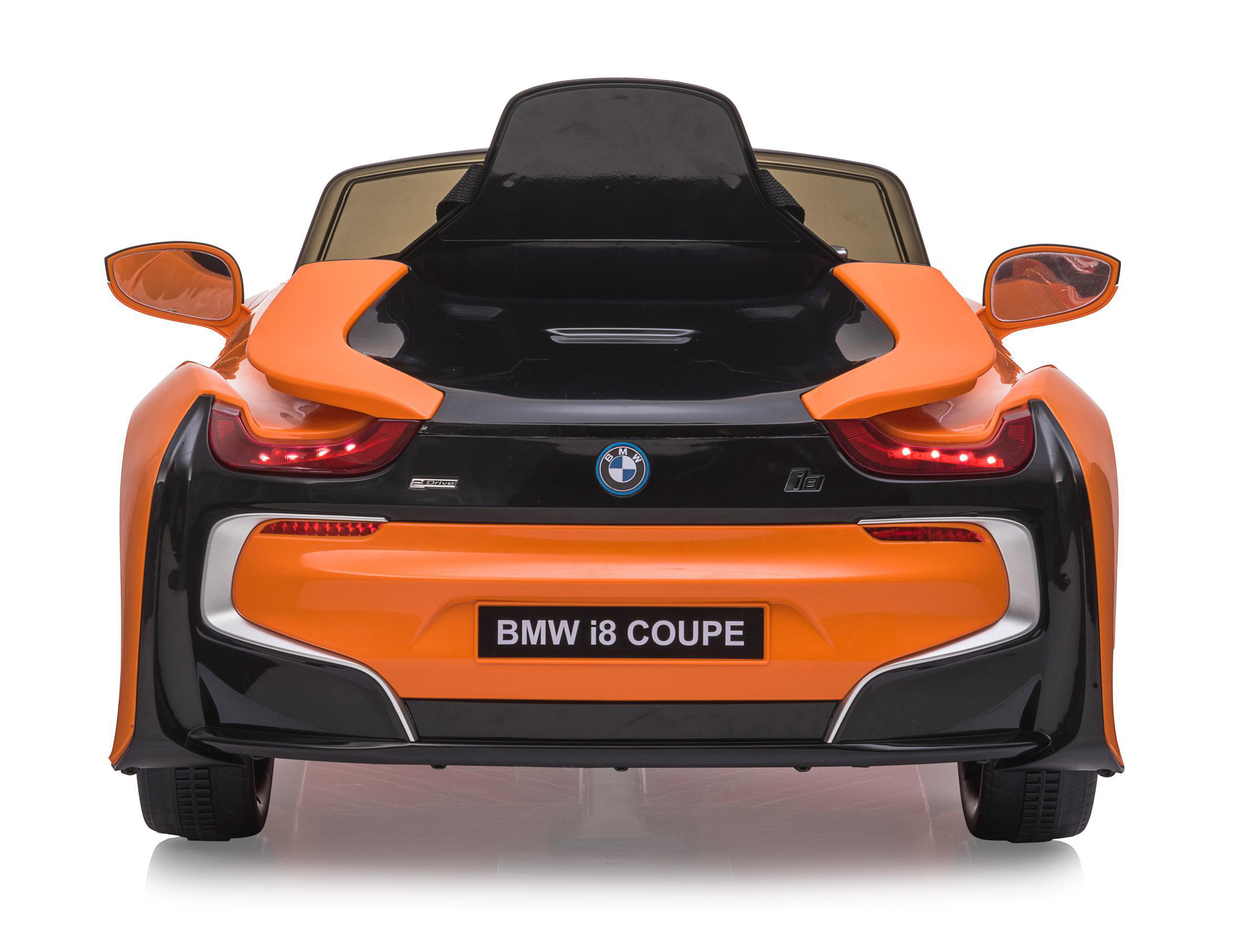 JAMARA Ride-on BMW I8 Coupe orange 12V 2,4GHz Ride-On Kinderfahrzeug, Orange