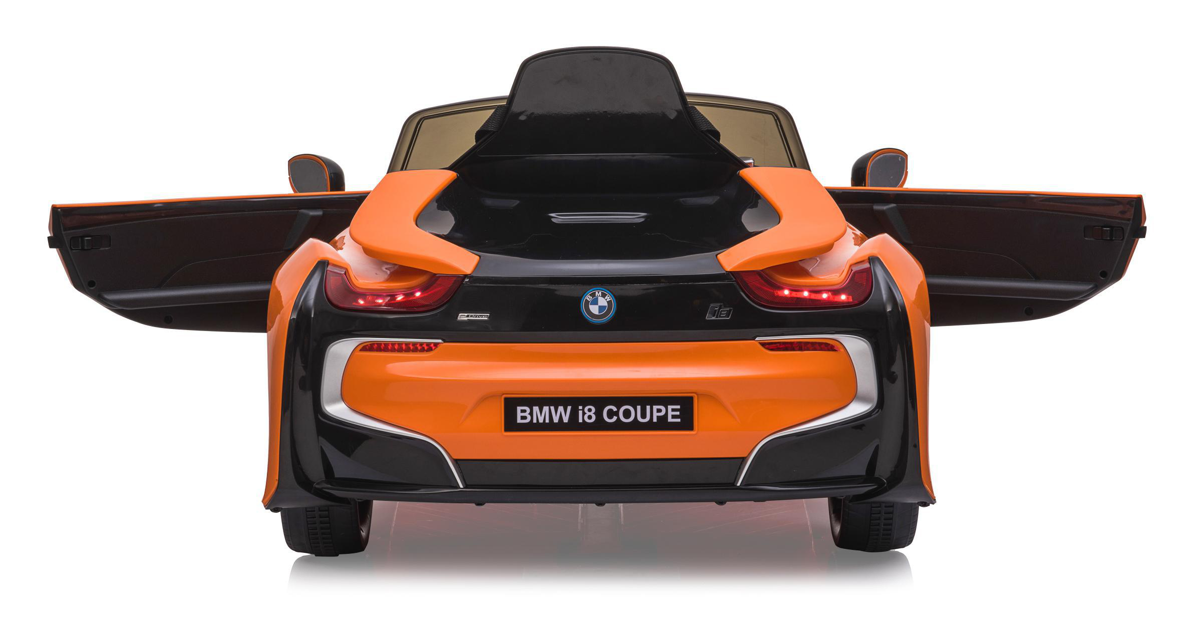 JAMARA Ride-on BMW I8 Coupe orange 12V 2,4GHz Ride-On Kinderfahrzeug, Orange