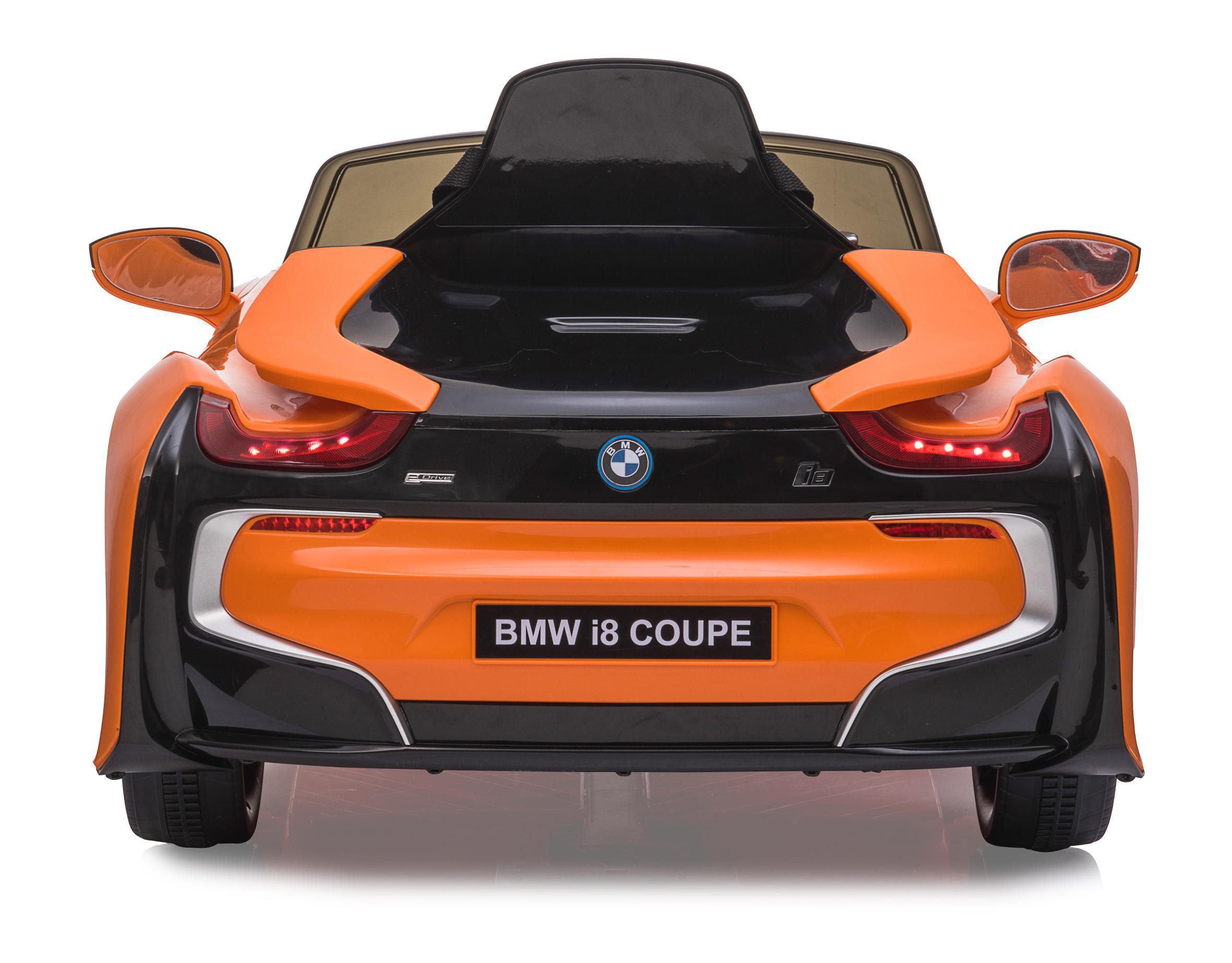 JAMARA Ride-on BMW I8 Coupe orange 12V 2,4GHz Ride-On Kinderfahrzeug, Orange