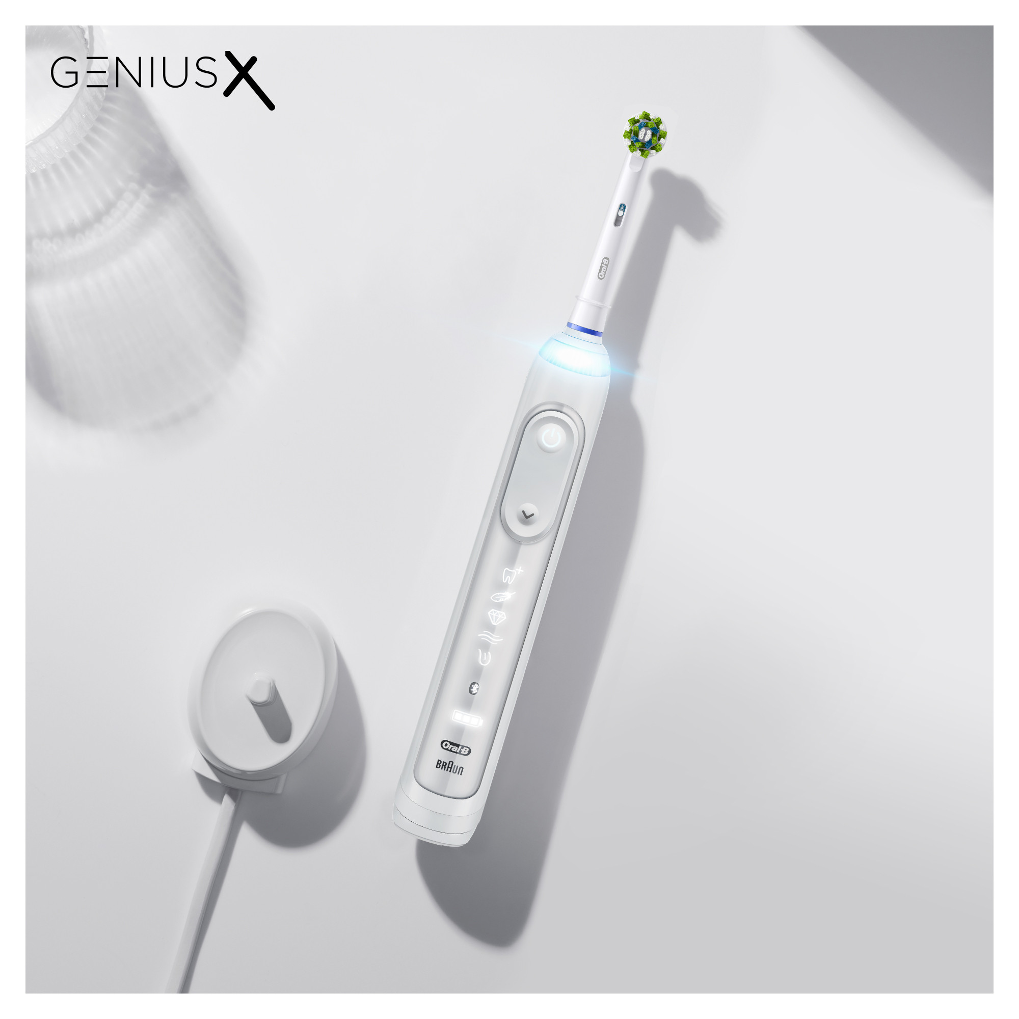 Weiß Elektrische X Zahnbürste ORAL-B Genius