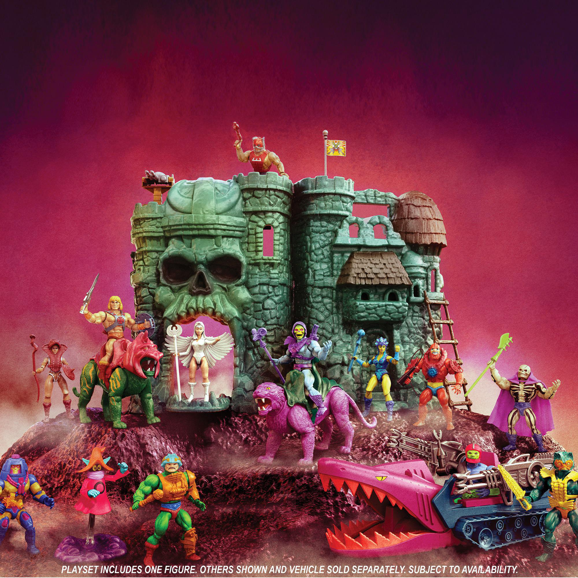 MASTERS OF Origins UNIVERSE Mehrfarbig THE Actionfiguren Grayskull Castle