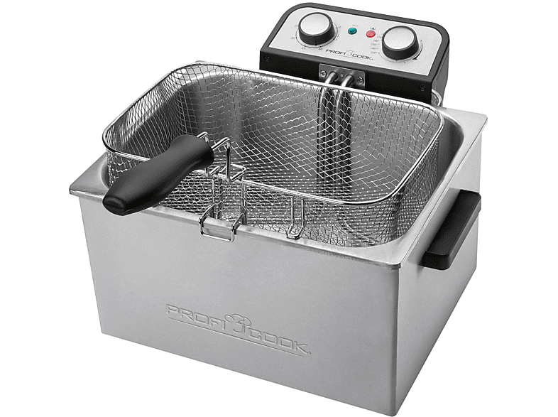 PROFICOOK PC-FR 1038 Fritteuse 3000 Watt Inox