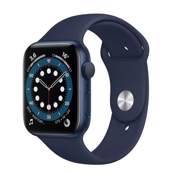 APPLE Watch Series 6 GPS, 44mm Aluminium Case Sport Band Akıllı