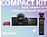 SONY ZV-1 mit Bluetooth Grip GP-VPT2BT - Kompaktkamera Schwarz