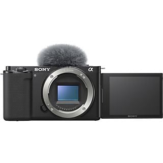 SONY Alpha ZV-E10 | APS-C spiegellose Wechselobjektiv-Vlog-Kamera (Schwenkbarer Bildschirm für Vlogging, 4K Video, Real-Time Augen Autofokus)
