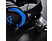 HYPERX Cloud Gamer PS4 mikrofonos fejhallgató, fekete-kék (HX-HSCLS-BL/EM)