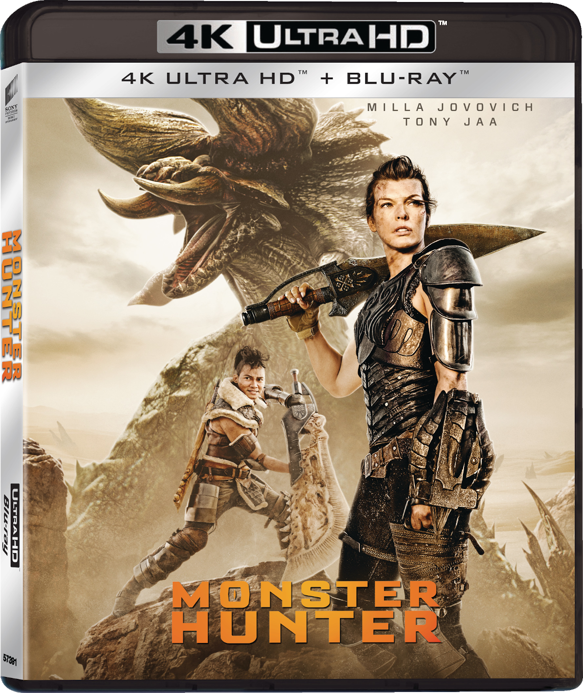 Monster Hunter - Szörnybirodalom (4K Ultra HD Blu-ray + Blu-ray)