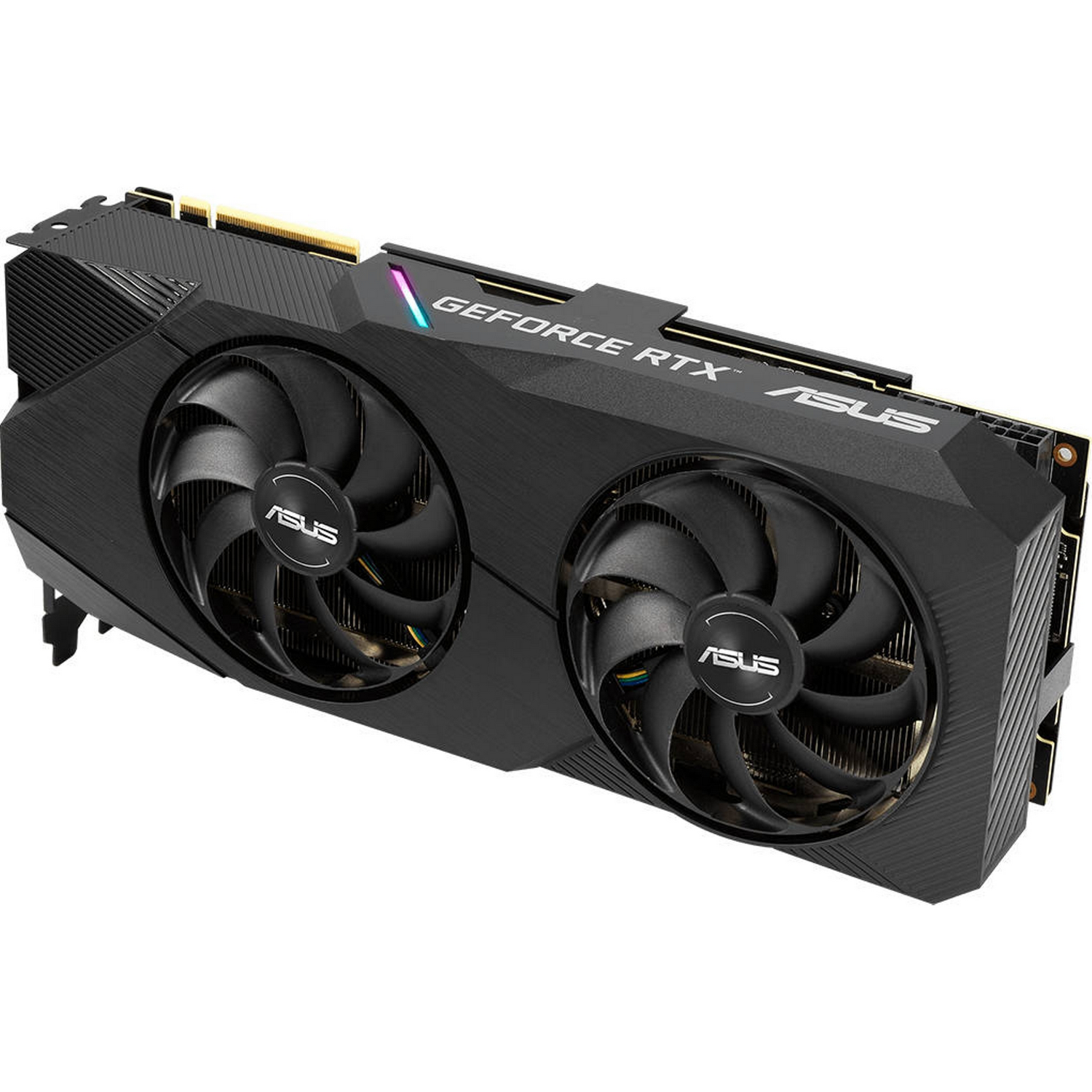 Tarjeta gráfica - ASUS DUAL-RTX2080-A8G-EVO, GeForce RTX™ 2080, 8 GB, GDDR6, PCI Express 3.0, Negro