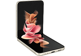 MediaMarkt SAMSUNG Galaxy Z Flip3 5G - 256 GB Cream aanbieding