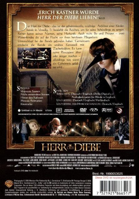 Herr der Diebe DVD