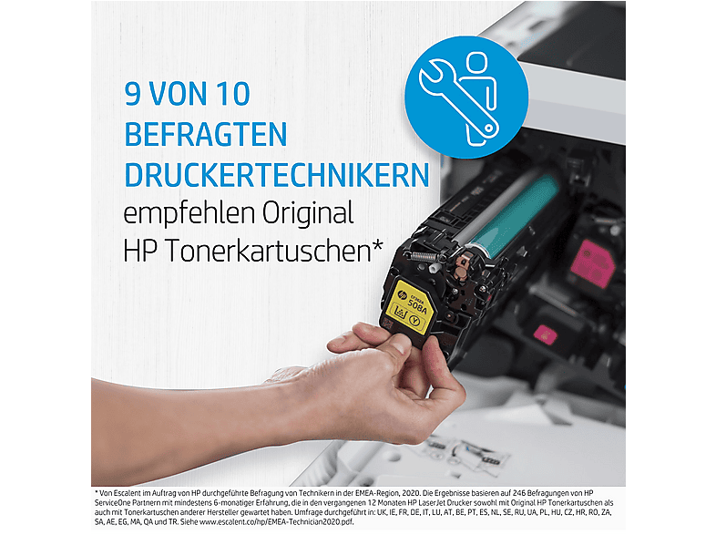 HP 207A cyan (W2211A); Tonerkartusche — Foto 2 von 5